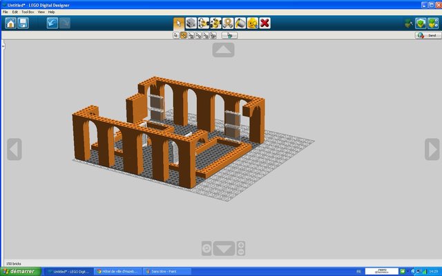 voilà  l'avant de ma mairie